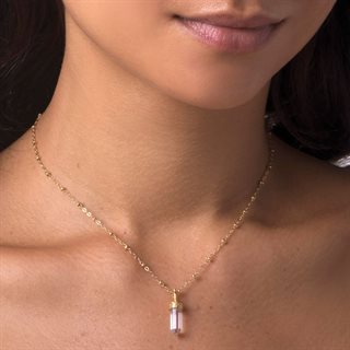 Ananda Soul - Divine Purpose - Halskæde - Guld - Crystal